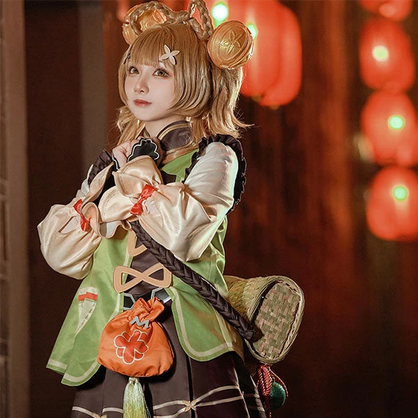 Yaoyao From Genshin Impact Halloween Cosplay Costume 5 Yaoyao From Genshin Impact Halloween Cosplay Costume - Image 3
