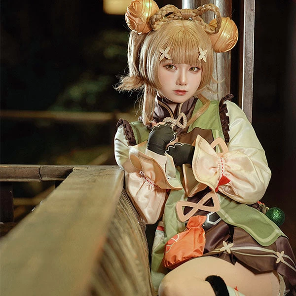 Yaoyao From Genshin Impact Halloween Cosplay Costume 6 Yaoyao From Genshin Impact Halloween Cosplay Costume - Image 4