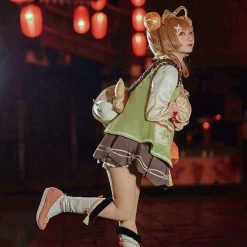 Yaoyao From Genshin Impact Halloween Cosplay Costume 18 Yaoyao From Genshin Impact Halloween Cosplay Costume -Cosplay Shop YaoyaofromGenshinImpactHalloweenCosplayCostume 8