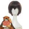Your Turn To Die Gin Ibushi Brown Cosplay Wig -Cosplay Shop YourTurntoDieGinIbushiBrownCosplayWig