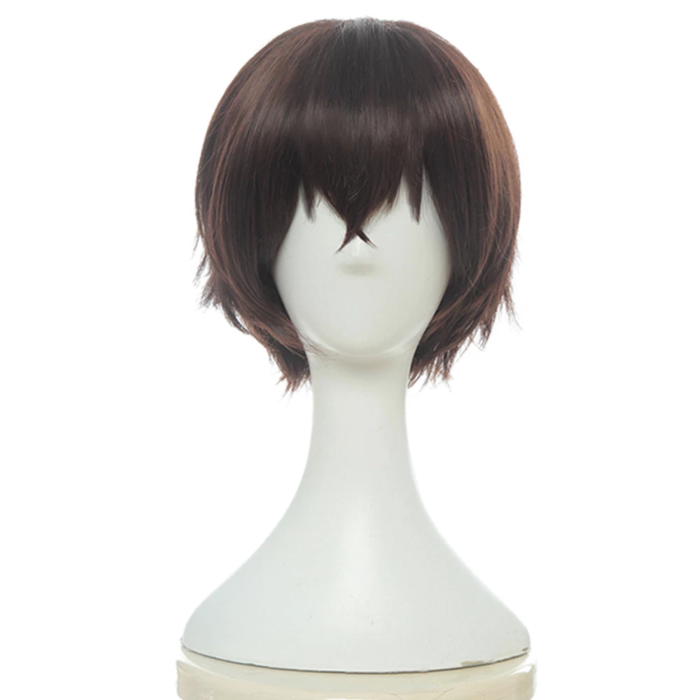 Your Turn To Die Gin Ibushi Brown Cosplay Wig 4 Your Turn To Die Gin Ibushi Brown Cosplay Wig - Image 2