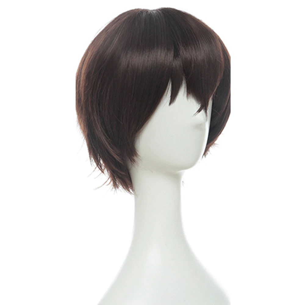 Your Turn To Die Gin Ibushi Brown Cosplay Wig 5 Your Turn To Die Gin Ibushi Brown Cosplay Wig - Image 3