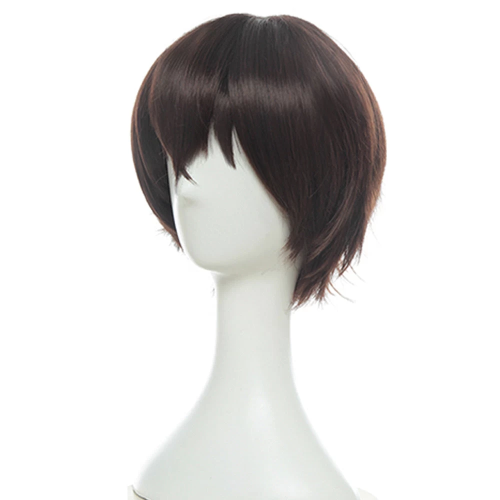 Your Turn To Die Gin Ibushi Brown Cosplay Wig 6 Your Turn To Die Gin Ibushi Brown Cosplay Wig - Image 4