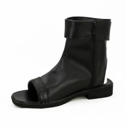 Yuuhi Kurenai From Naruto Halloween Black Cosplay Shoes -Cosplay Shop YuuhiKurenaifromNarutoHalloweenBlackCosplayShoes 3