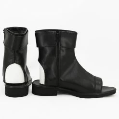 Yuuhi Kurenai From Naruto Halloween Black Cosplay Shoes -Cosplay Shop YuuhiKurenaifromNarutoHalloweenBlackCosplayShoes 4
