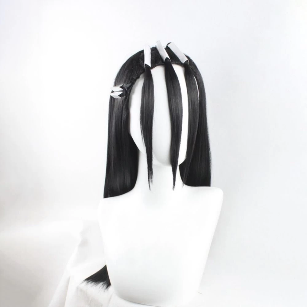 BLEACH Byakuya Kuchiki Black Cosplay Wig 4 BLEACH Byakuya Kuchiki Black Cosplay Wig - Image 2