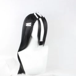 BLEACH Byakuya Kuchiki Black Cosplay Wig 8 BLEACH Byakuya Kuchiki Black Cosplay Wig -Cosplay Shop bleach byakuya kuchiki black cosplay wig 3