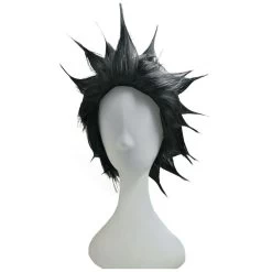 Bleach Kenpachi Zaraki Black Cosplay Wig -Cosplay Shop bleach kenpachi zaraki black cosplay wig 3