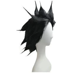 Bleach Kenpachi Zaraki Black Cosplay Wig -Cosplay Shop bleach kenpachi zaraki black cosplay wig 4
