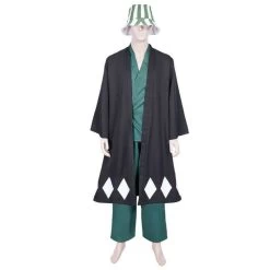 Bleach Kisuke Urahara Cosplay Costume 16 Bleach Kisuke Urahara Cosplay Costume -Cosplay Shop bleach kisuke urahara cosplay costume 3