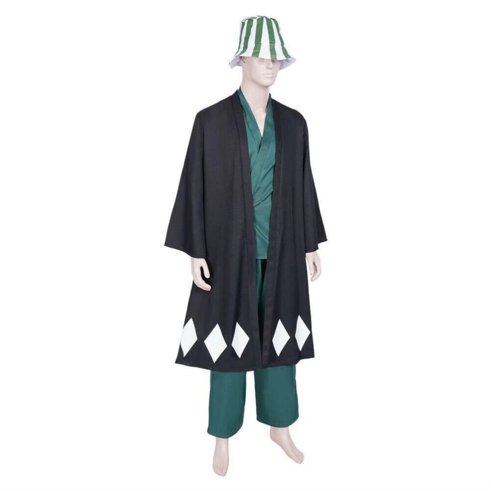 Bleach Kisuke Urahara Cosplay Costume 6 Bleach Kisuke Urahara Cosplay Costume - Image 4
