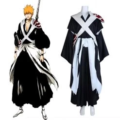 Bleach Thousand Year Blood War 2022 Kurosaki Ichigo Cosplay Costume