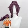 BLEACH Yoruichi Shihouin Purple Cosplay Wig -Cosplay Shop bleach yoruichi shihouin purple cosplay wig 1