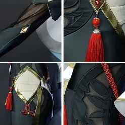 Genshin Impact Shenhe Cloud Retainer Transparent Version Cosplay Costume -Cosplay Shop c