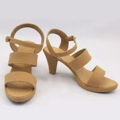 One Piece Nami Light Brown Cosplay Shoes -Cosplay Shop c4761bfe d1e9 4cd3 8bfd 3ffa587ef7ee