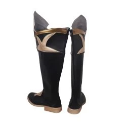 Genshin Impact Alhaitham Black Cosplay Boots -Cosplay Shop genshin impact alhaitham black cosplay shoes 1