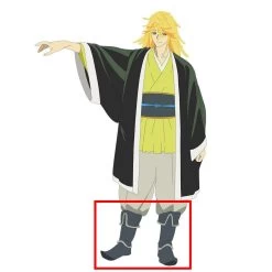 Hell's Paradise: Jigokuraku Ju Fa Blue Shoes Cosplay Boots