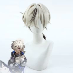 Honkai: Star Rail Arlan Silver Cosplay Wig