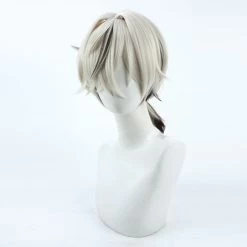 Honkai: Star Rail Arlan Silver Cosplay Wig -Cosplay Shop honkai star rail arlan silver cosplay wig 3