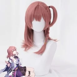 Honkai: Star Rail Asta Pink Cosplay Wig