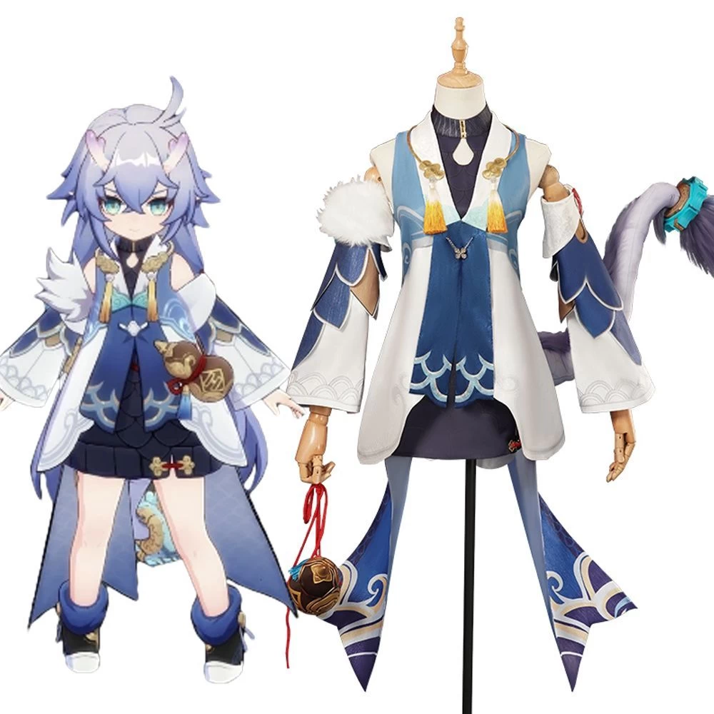 Honkai: Star Rail Bailu Cosplay Costume 3 Honkai: Star Rail Bailu Cosplay Costume