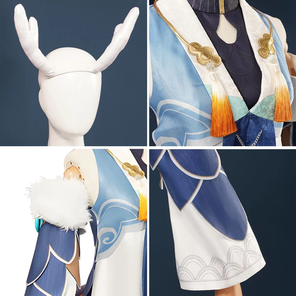 Honkai: Star Rail Bailu Cosplay Costume 10 Honkai: Star Rail Bailu Cosplay Costume - Image 8