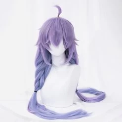 Honkai: Star Rail Bailu Purple Cosplay Wig 7 Honkai: Star Rail Bailu Purple Cosplay Wig -Cosplay Shop honkai star rail bailu purple cosplay wig 1