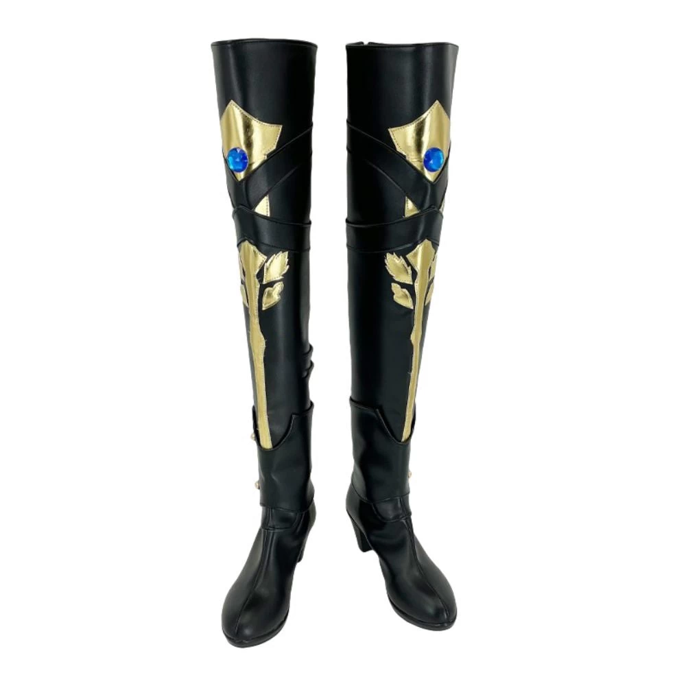 Honkai: Star Rail Bronya Black Cosplay Boots 5 Honkai: Star Rail Bronya Black Cosplay Boots - Image 3
