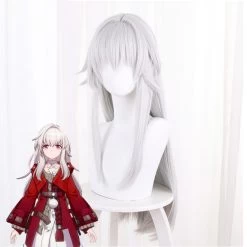 Honkai: Star Rail Clara White Cosplay Wig