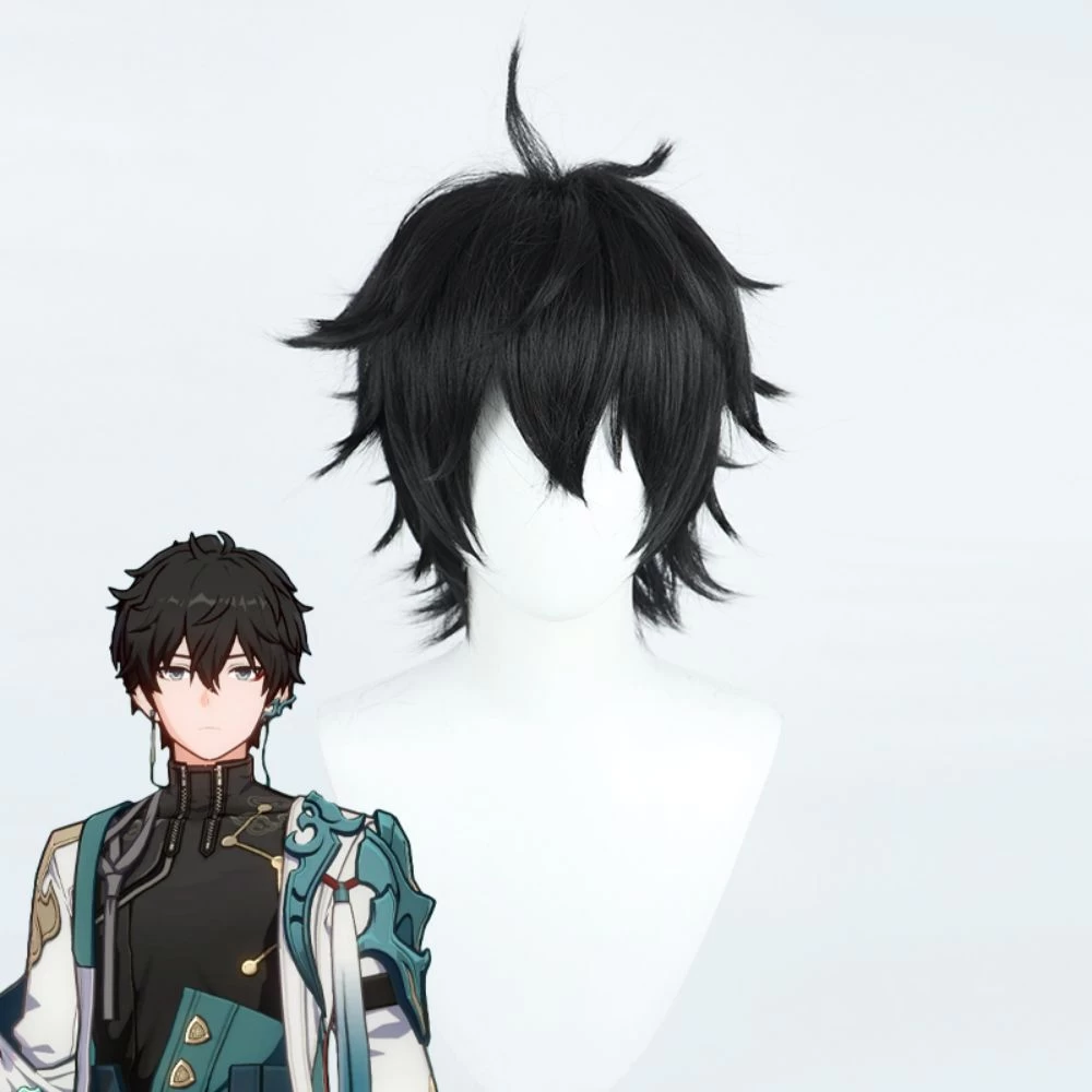 Honkai: Star Rail Dan Heng Black Cosplay Wig 3 Honkai: Star Rail Dan Heng Black Cosplay Wig