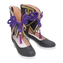Honkai: Star Rail Fu Xuan Black Cosplay Shoes -Cosplay Shop honkai star rail fu xuan black cosplay shoes 5