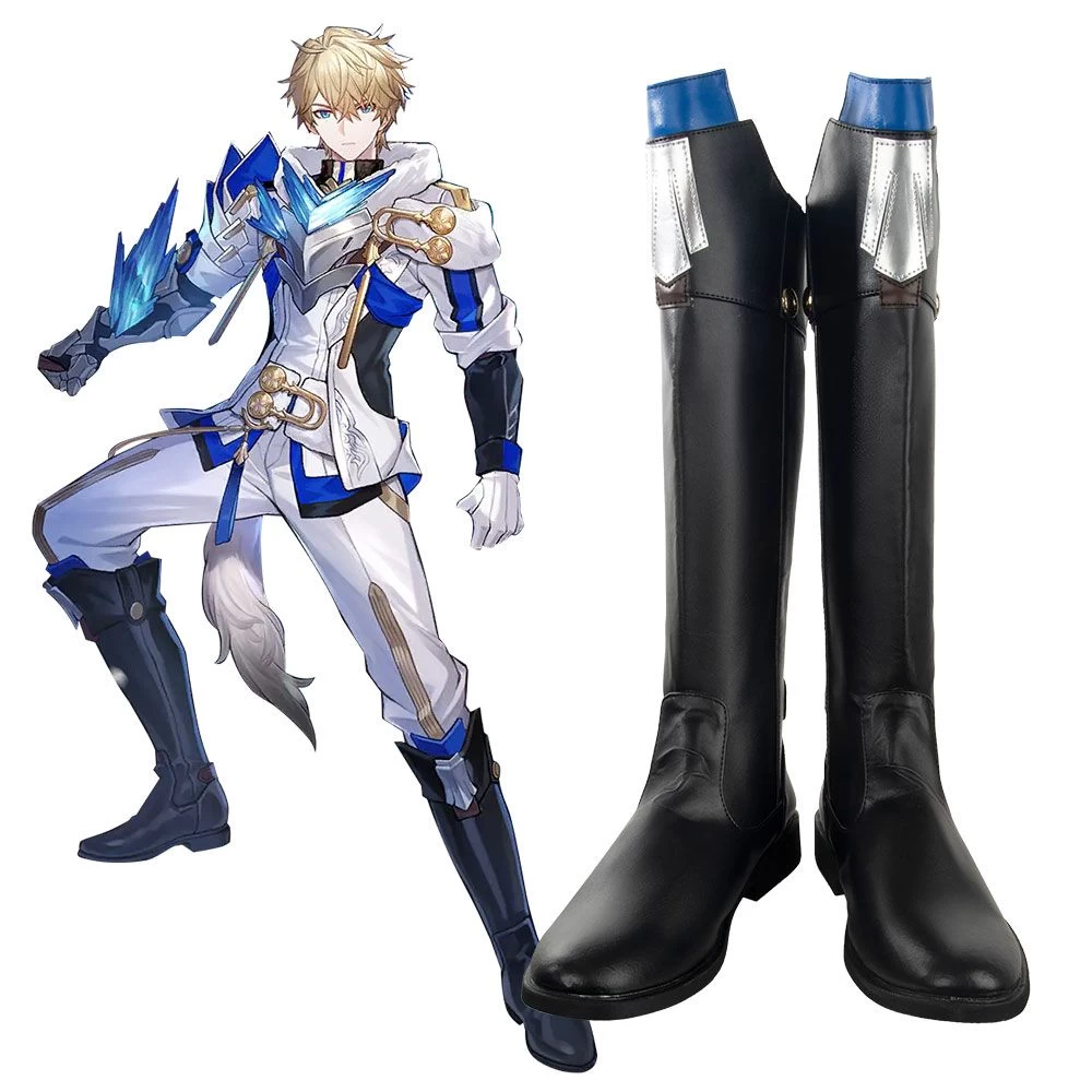 Honkai: Star Rail Gepard Black Cosplay Boots 3 Honkai: Star Rail Gepard Black Cosplay Boots