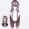 Honkai: Star Rail Herta Brown Cosplay Wig