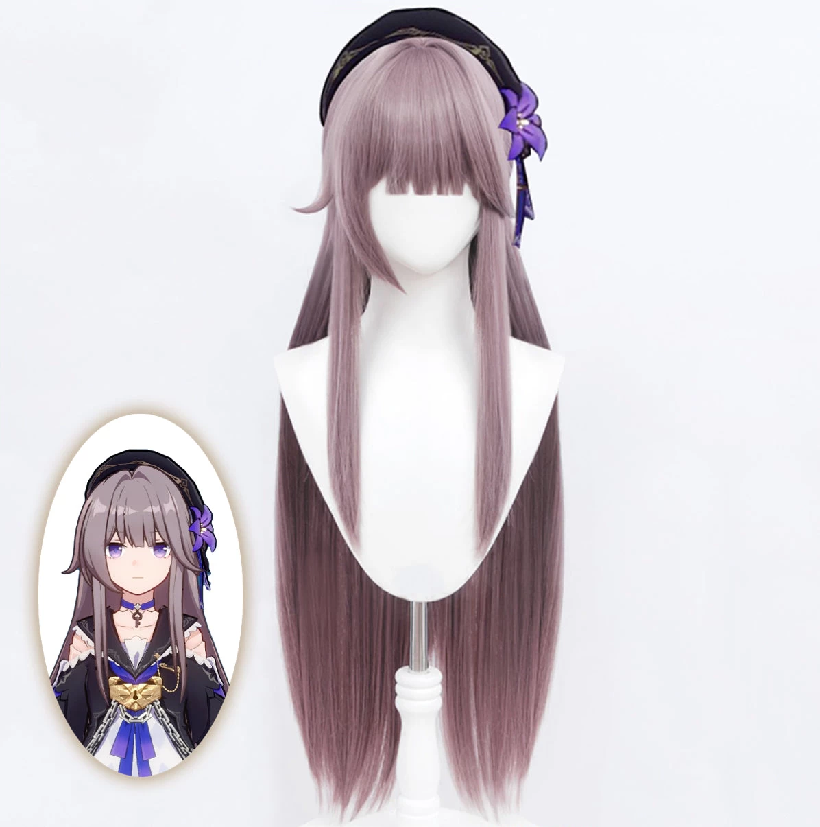 Honkai: Star Rail Herta Brown Cosplay Wig 3 Honkai: Star Rail Herta Brown Cosplay Wig
