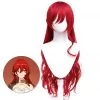 Honkai: Star Rail Himeko Red Cosplay Wig -Cosplay Shop honkai star rail himeko red cosplay wig