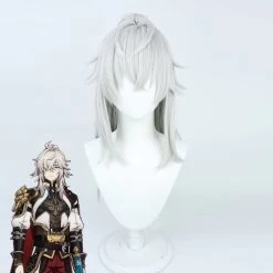 Honkai: Star Rail Jing Yuan Silver Cosplay Wig
