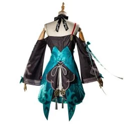 Honkai: Star Rail Qingque Cosplay Costume -Cosplay Shop honkai star rail qingque cosplay costume 4