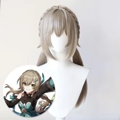 Honkai: Star Rail Qingque Cosplay Wig