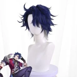 Honkai: Star Rail Sampo Blue Cosplay Wig