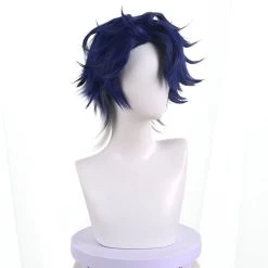 Honkai: Star Rail Sampo Blue Cosplay Wig -Cosplay Shop honkai star rail sampo blue cosplay wig 3
