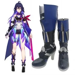 Honkai: Star Rail Seele Black Cosplay Shoes