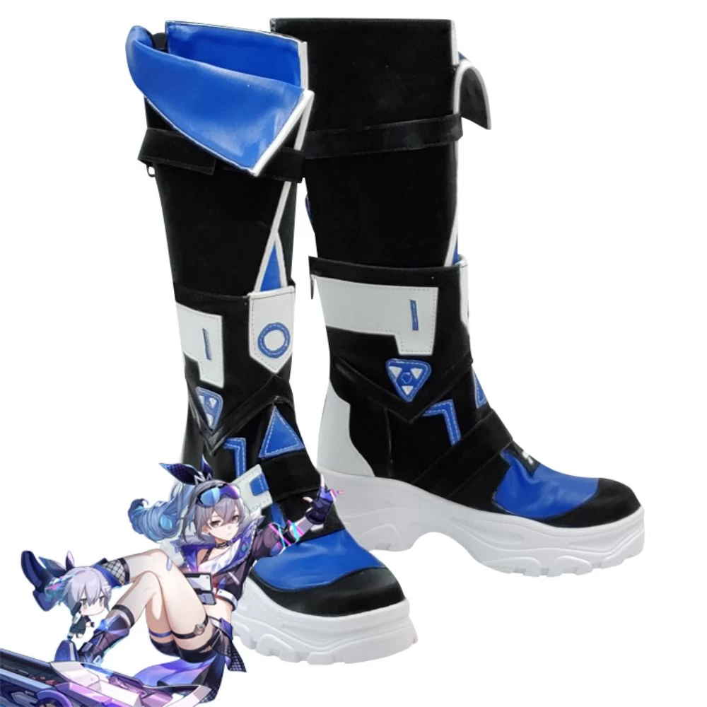 Honkai: Star Rail Silver Wolf Black Cosplay Boots 3 Honkai: Star Rail Silver Wolf Black Cosplay Boots