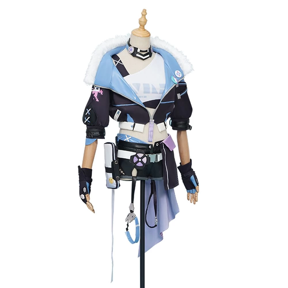 Honkai: Star Rail Silver Wolf Premium Edtion Cosplay Costume 5 Honkai: Star Rail Silver Wolf Premium Edtion Cosplay Costume - Image 3