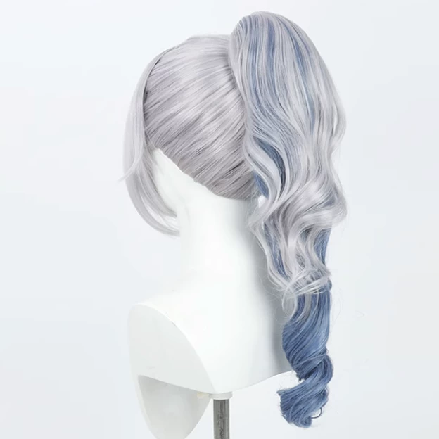 Honkai: Star Rail Silver Wolf Silver Cosplay Wig 5 Honkai: Star Rail Silver Wolf Silver Cosplay Wig - Image 3
