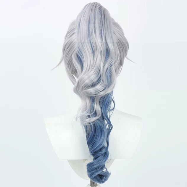Honkai: Star Rail Silver Wolf Silver Cosplay Wig 7 Honkai: Star Rail Silver Wolf Silver Cosplay Wig - Image 5