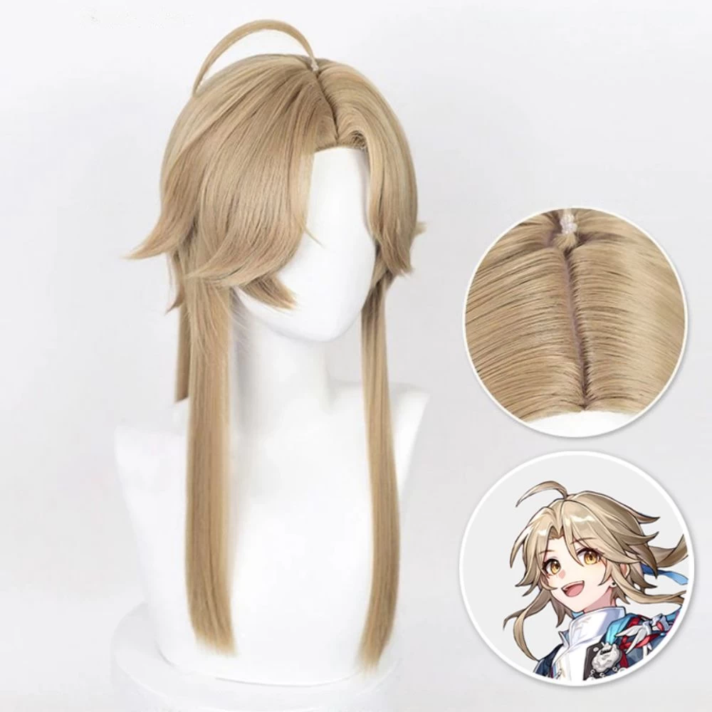 Honkai: Star Rail Yanqing Golden Cosplay Wig 3 Honkai: Star Rail Yanqing Golden Cosplay Wig
