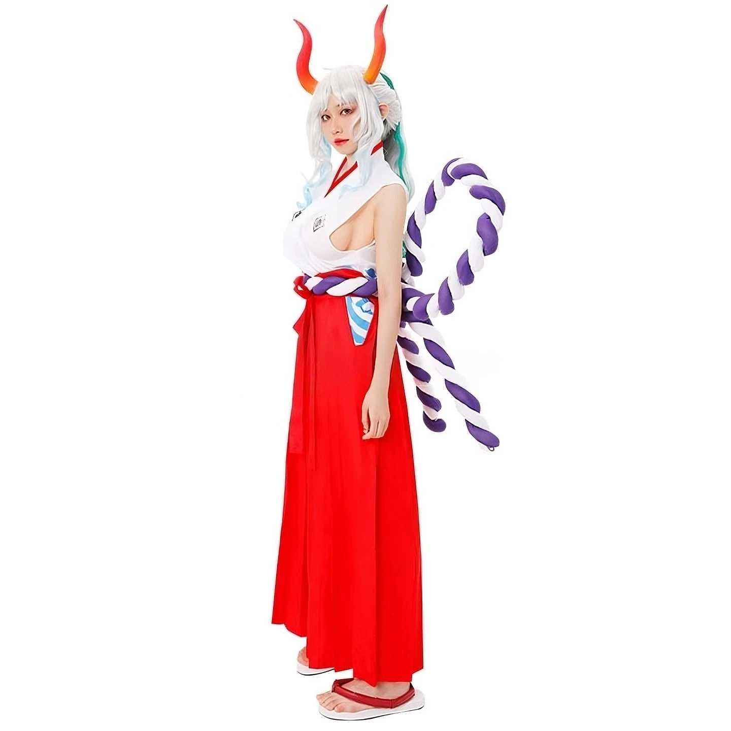 One Piece Yamato Cosplay Costume 3 One Piece Yamato Cosplay Costume